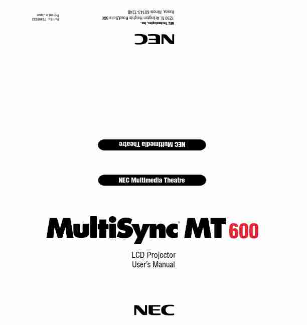 NEC MULTISYNC MT600-page_pdf